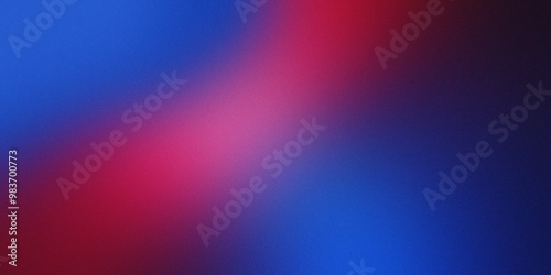 Blue and Red Gradient Texture with Grainy Surface: A Bold and Textured Visual Contrast