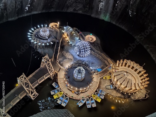 Turda Salt Mine ,Romania September  2024