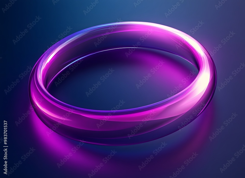 Abstract background with glowing circles ring. Abstract background with glowing circles ring.