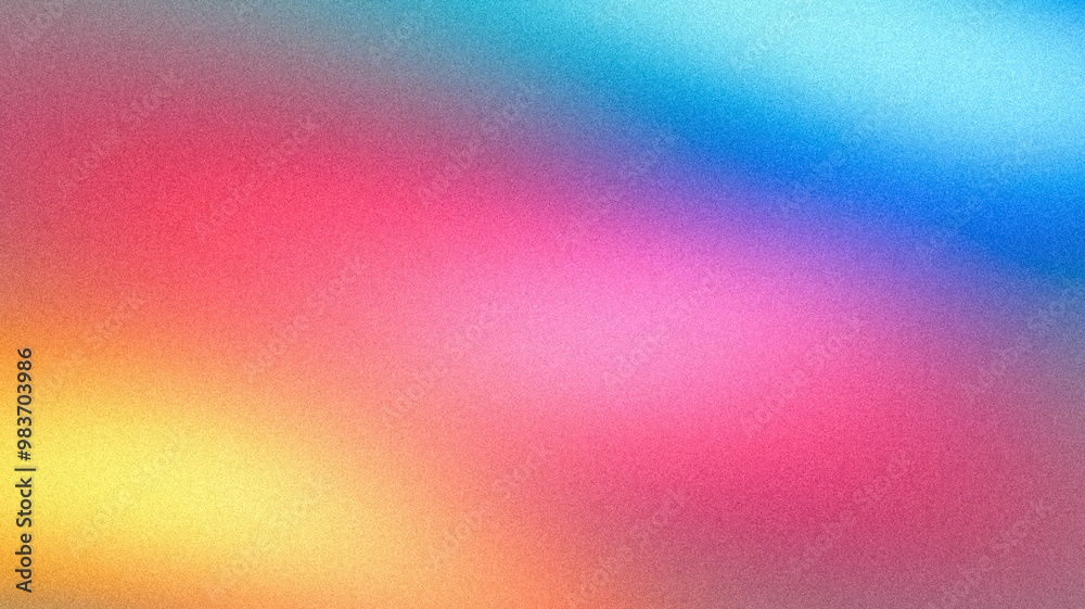 Grainy noisy background, abstract color gradient shape, vibrant glowing blue magenta orange noise texture banner design Grainy noisy background, abstract color gradient shape, vibrant glowing blue magenta orange noise texture banner design