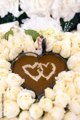 Heart Chocolate Cake