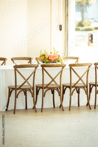 Wedding Table and Chairs