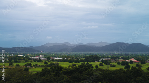 Nature view from Lamphun Province, Thailand