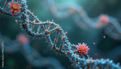 a strand on a coral reef in aquarium