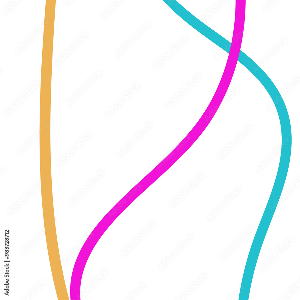 Pink teal yellow lines, background Pink teal yellow lines, background