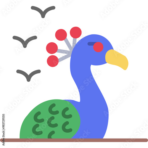 Peacock Icon
