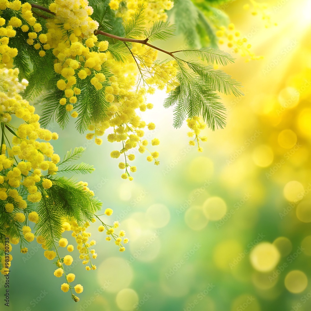 Obraz premium mimosa