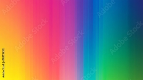 Vibrant Rainbow Gradient Background - Smooth, colorful transitions for digital and design projects.