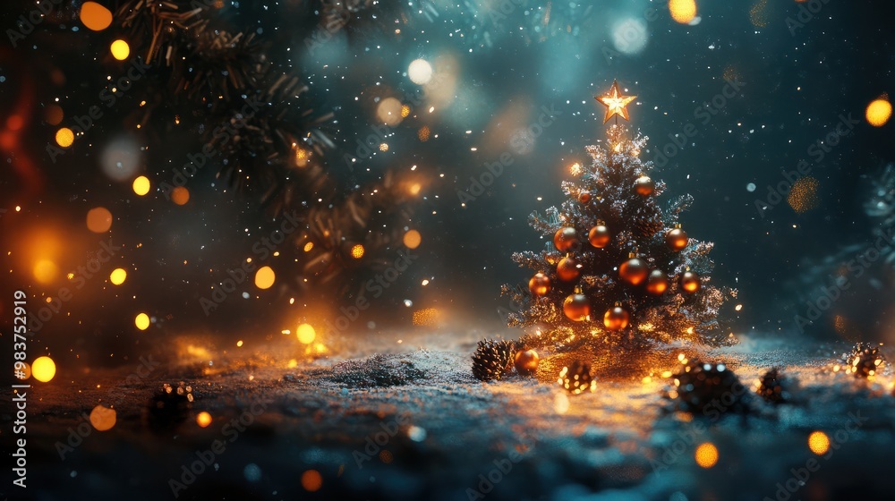 ã¯ãªã¹ãã¹ãèæ¯ãã³ãã¼ã¹ãã¼ã¹ï½Christmas, background, copy space, Generative AI ã¯ãªã¹ãã¹ãèæ¯ãã³ãã¼ã¹ãã¼ã¹ï½Christmas, background, copy space, Generative AI
