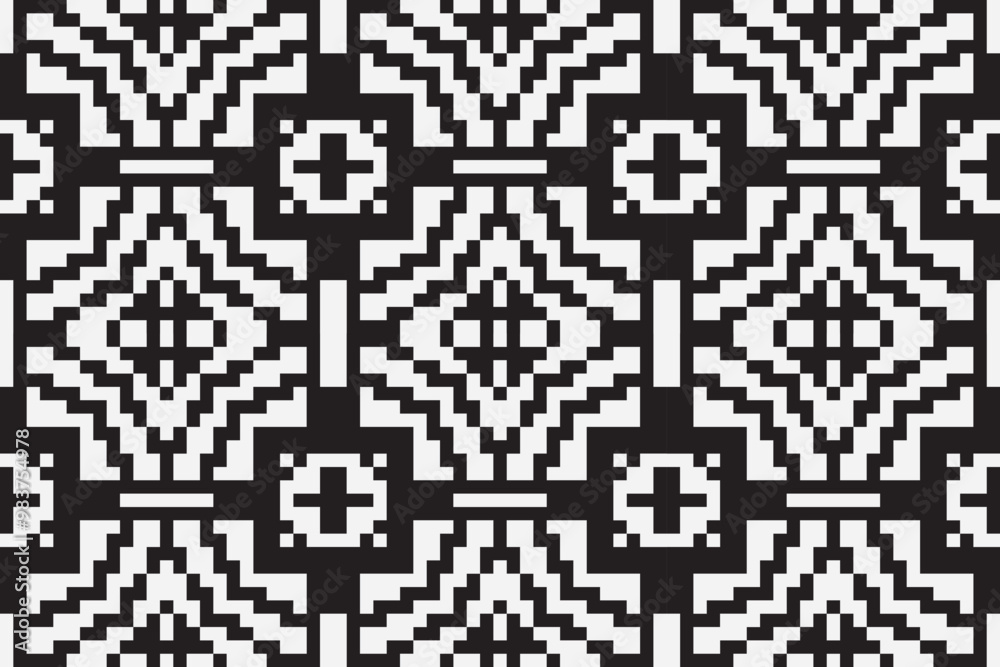 Vector monochrome pixel background. Abstract seamless pattern with small random scattered squares, rectangles, tiny dots. Black and white minimal Vector monochrome pixel background. Abstract seamless pattern with small random scattered squares, rectangles, tiny dots. Black and white minimal