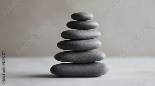 Gray Zen Stones Wallpaper Grey Zen Stones Wallpaper. A stack of smooth gray Zen stones.