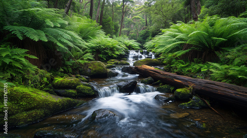 waterfall in the forest