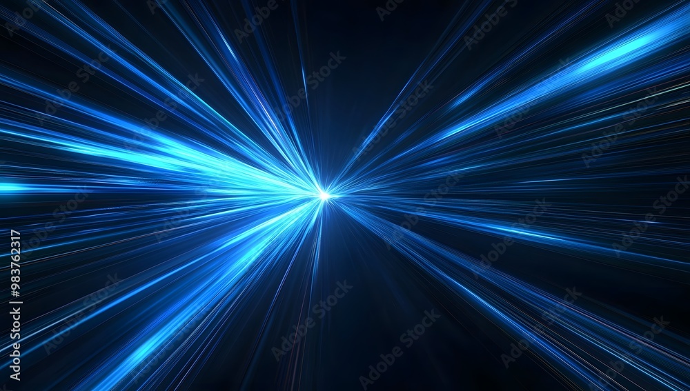 Blue light speed background with a blur effect background. Blue light speed background with a blur effect background.