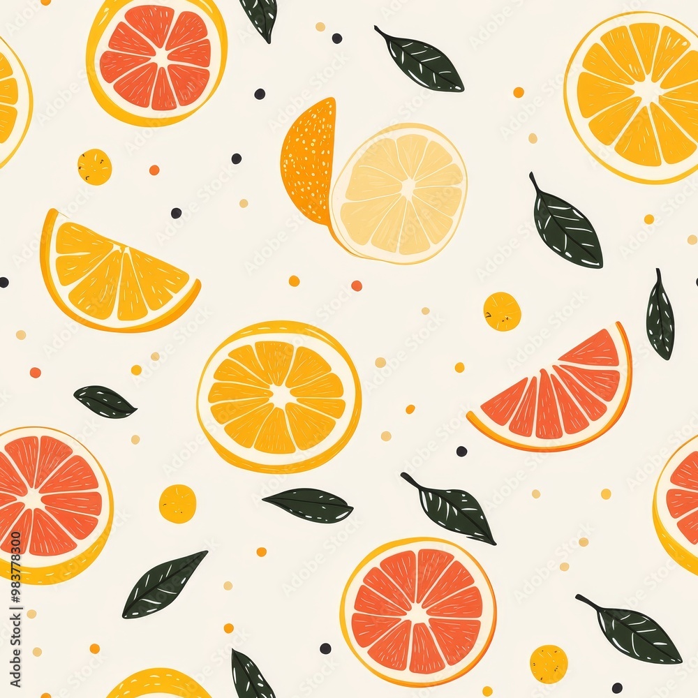 240807 50. ugli fruit pattern banner wallpaper, simple background