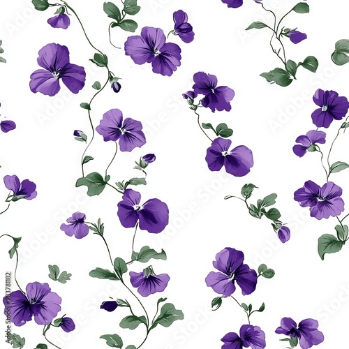 Wallpaper Mural 240807 107. viola pattern banner wallpaper, simple background Torontodigital.ca