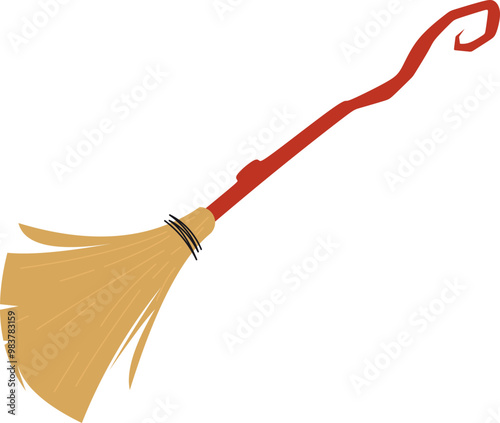 Broomstick Illustration