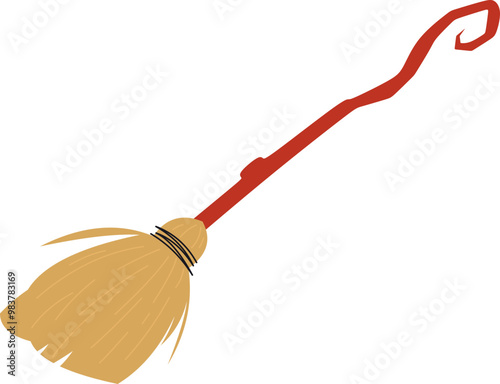 Broomstick Illustration