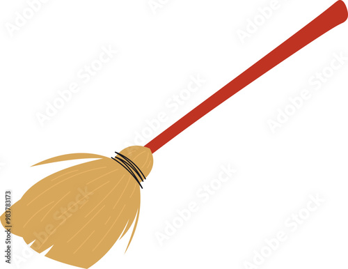 Broomstick Illustration