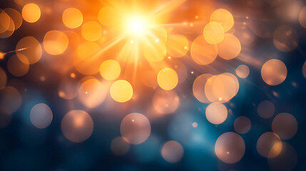 
Photo Blur glow overlay. Lens flare filter. Bokeh sunlight glare leak. Retro illumination effect. Defocused orange blue white light abstract background