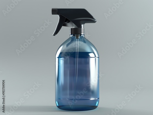 A 3D render of a hospitalgrade disinfectant photo