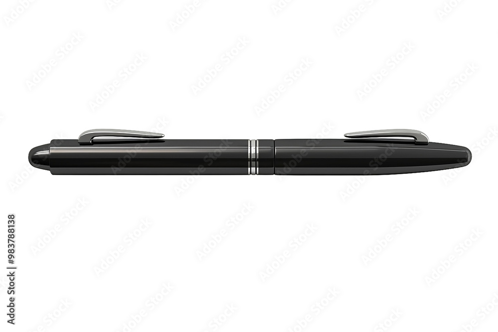 Black ballpoint pen Black ballpoint pen