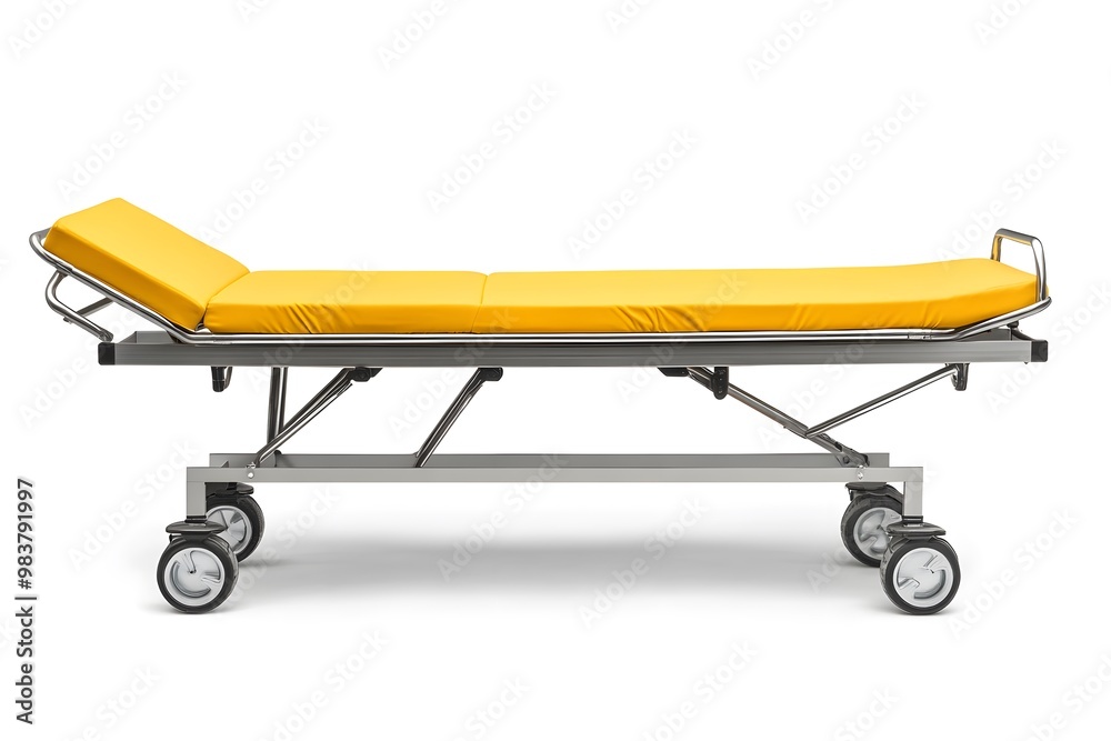 Stretcher isolated on white background Stretcher isolated on white background