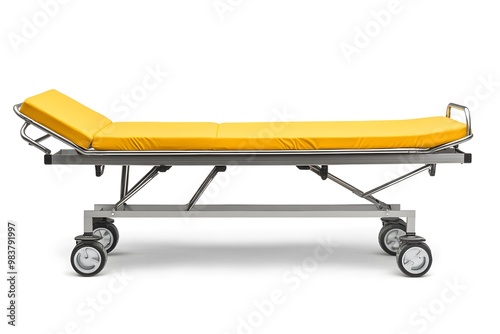 Stretcher isolated on white background