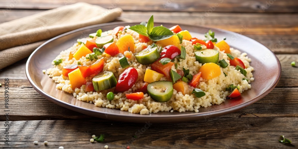 Plateau of couscous and vegetables, couscous, vegetables, healthy, salad, vegetarian, Mediterranean, meal, lunch Plateau of couscous and vegetables, couscous, vegetables, healthy, salad, vegetarian, Mediterranean, meal, lunch