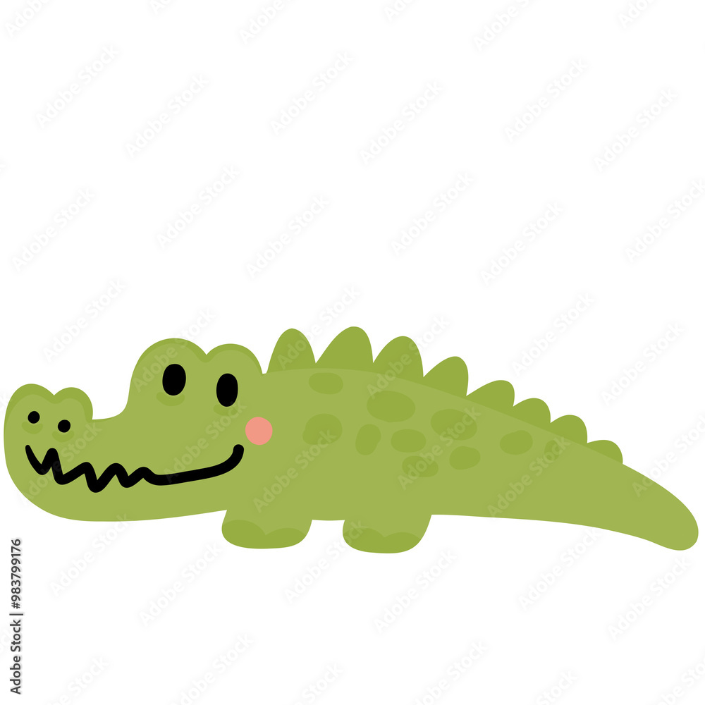 Obraz premium crocodile