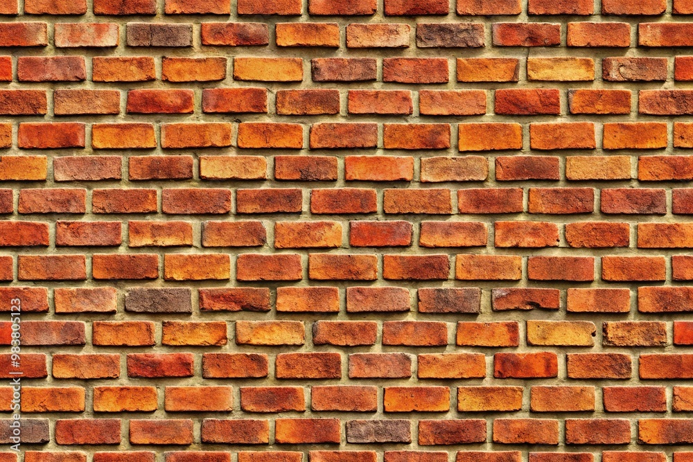 Aerial seamless red and brown brick wall texture Aerial seamless red and brown brick wall texture