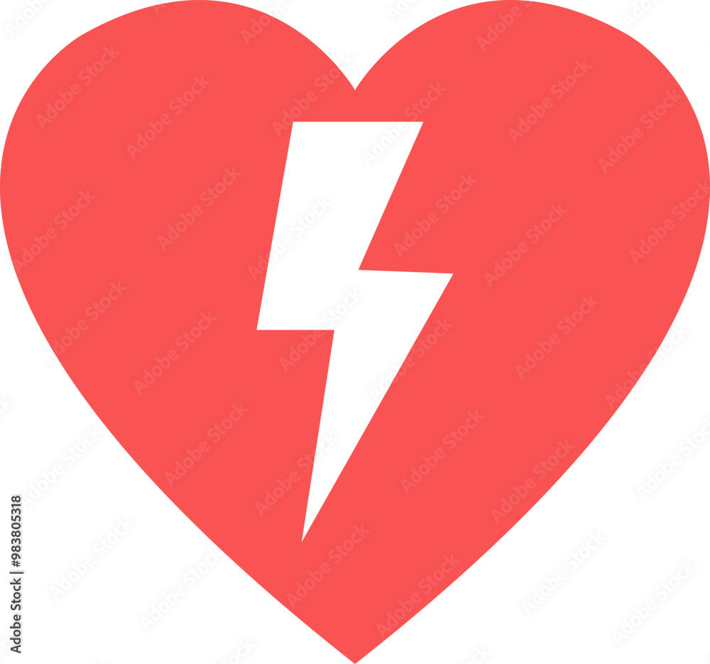 AED - Automated external defibrillator Emergency first aid defibrillator icon Aed sign with heart and electricity symbol.AED,automated external defibrillator / aed sign with heart and electricity symb AED - Automated external defibrillator Emergency first aid defibrillator icon Aed sign with heart and electricity symbol.AED,automated external defibrillator / aed sign with heart and electricity symb
