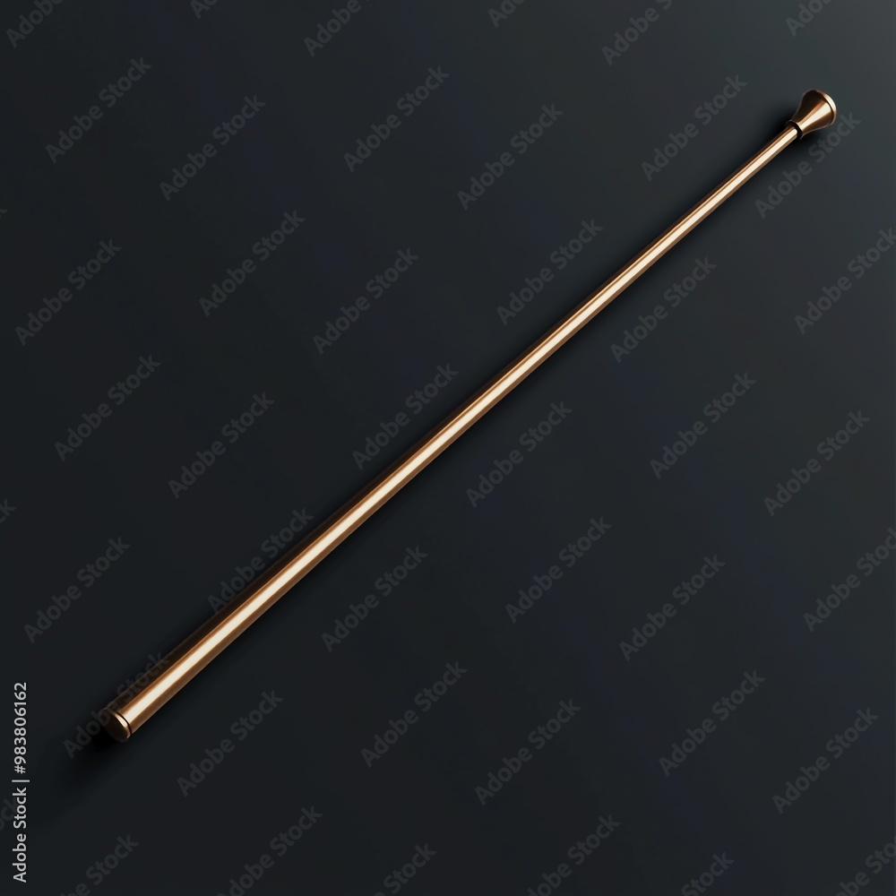 3D Baton Icon: Tool for Directing an Orchestra Illustration Logo 3D Baton Icon: Tool for Directing an Orchestra Illustration Logo