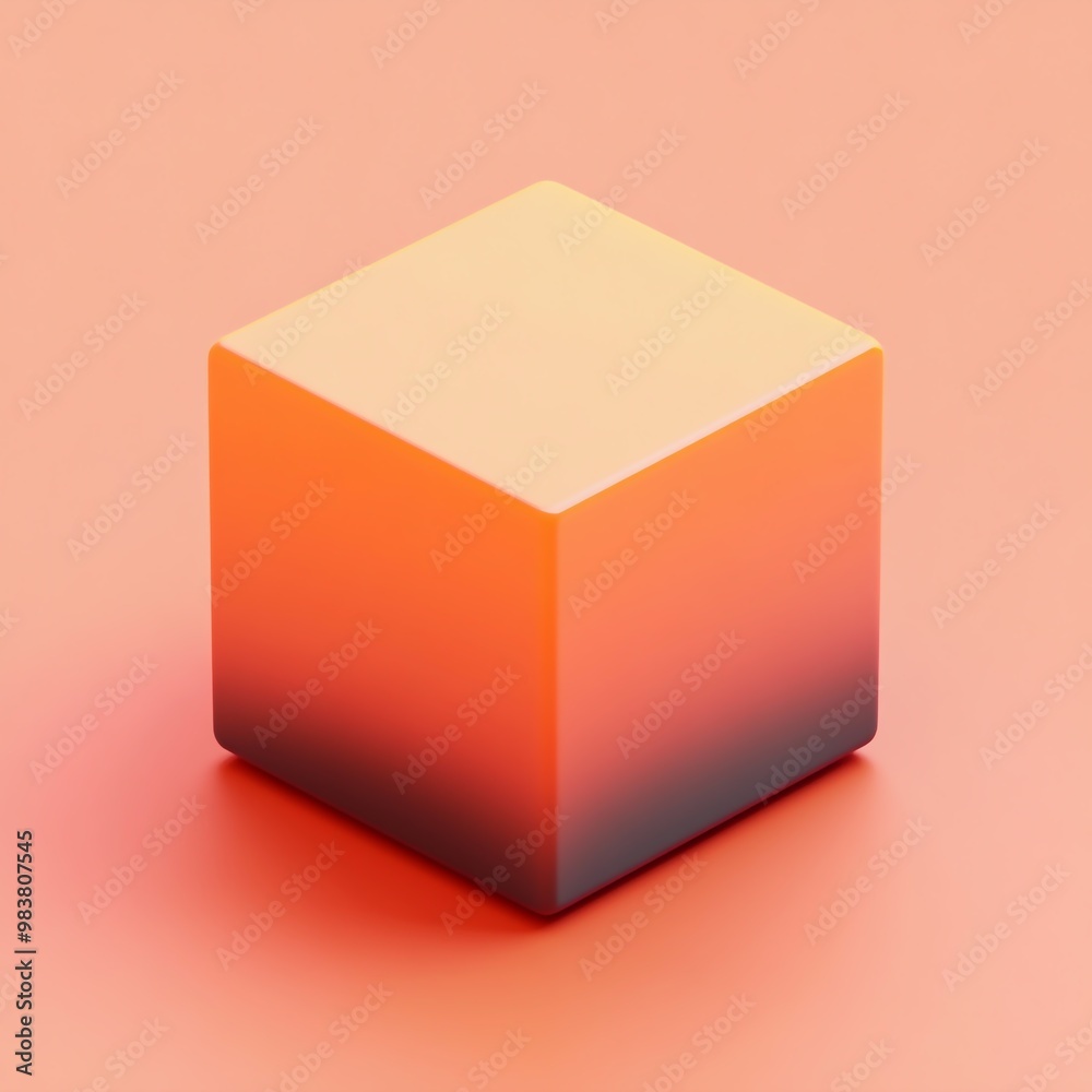 3D Cube Icon: Basic 3D Geometric Shape Illustration Logo 3D Cube Icon: Basic 3D Geometric Shape Illustration Logo