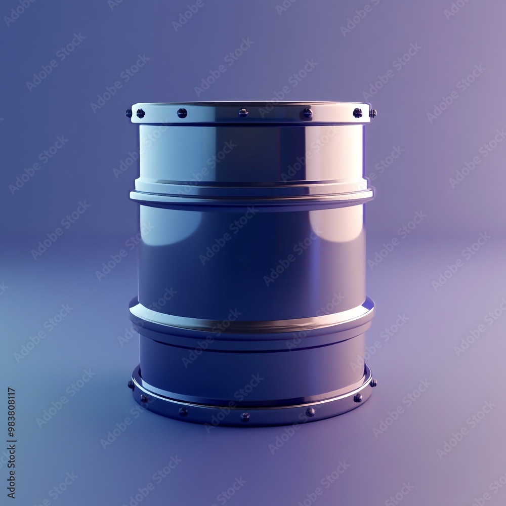 3D Cylinder Icon: Elongated Circular Shape Illustration Logo 3D Cylinder Icon: Elongated Circular Shape Illustration Logo