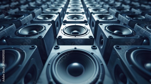 Surround Sound System: This advanced audio system enhances the cinematic experience with high-quality sound, using multiple speakers positioned around the auditorium.
