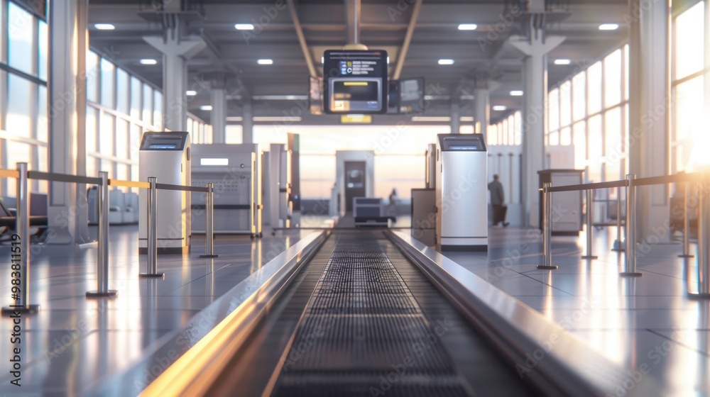 Security Checkpoints: Screening areas equipped with metal detectors and baggage scanners, designed to ensure the safety of travelers before they board their flights.
Security Checkpoints: Screening areas equipped with metal detectors and baggage scanners, designed to ensure the safety of travelers before they board their flights.