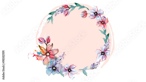 flower circle