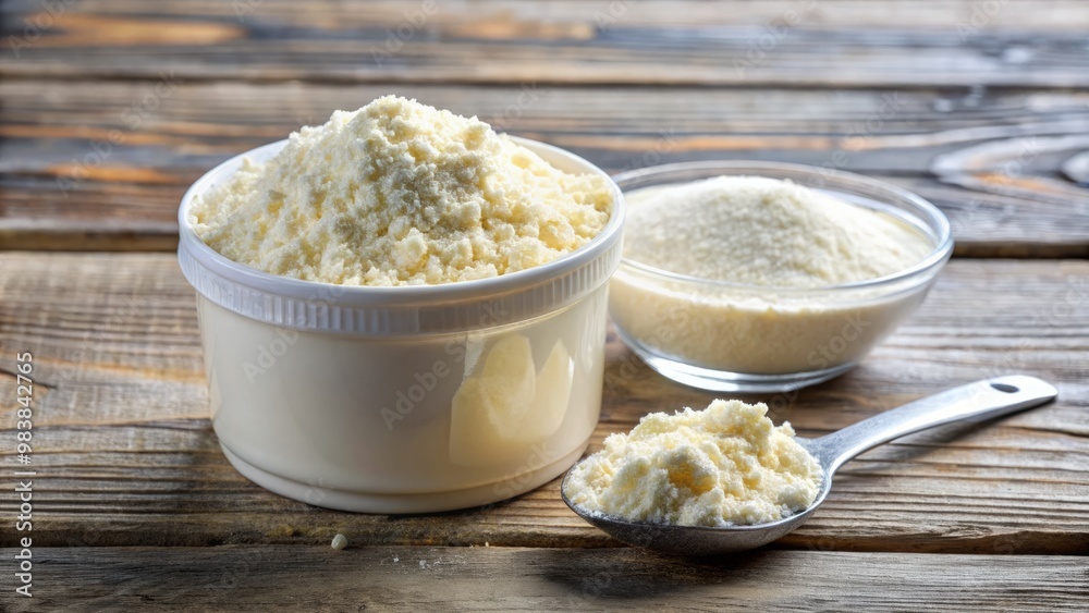A powdered dairy product used in food and beverage manufacturing, formulated to enhance texture, flavor, and A powdered dairy product used in food and beverage manufacturing, formulated to enhance texture, flavor, and