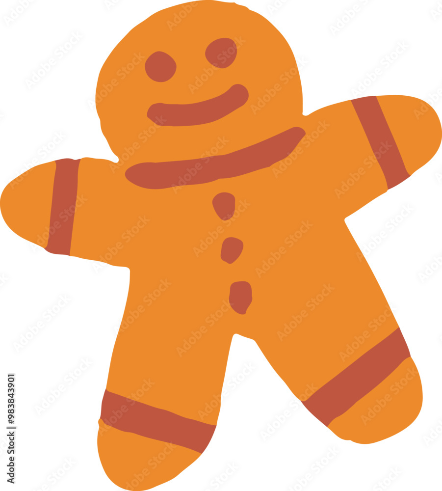 Obraz premium cute vector flat illustration of Christmas celebration snowman santa claus, seamless pattern design