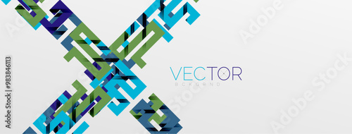 Color bend lines with shadow texture effect. Vector Illustration For Wallpaper, Banner, Background, Card, Book Illustration, landing page