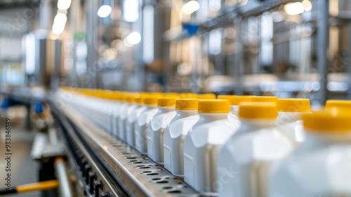 Wallpaper Mural Production line for recycled milk cartons. Use of sustainable materials in beverage industry. A detailed look at eco-friendly packaging solutions driving sustainability in modern beverage production. Torontodigital.ca