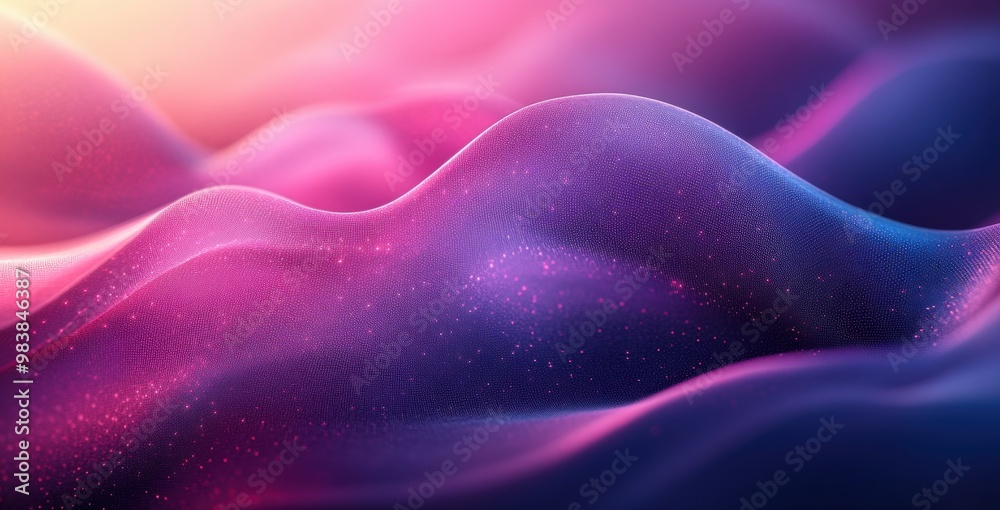 Cosmic Silk: A mesmerizing blend of vibrant pink, purple, and gold hues dance across a silky smooth, undulating landscape, evoking a sense of ethereal beauty and cosmic wonder. Cosmic Silk: A mesmerizing blend of vibrant pink, purple, and gold hues dance across a silky smooth, undulating landscape, evoking a sense of ethereal beauty and cosmic wonder.