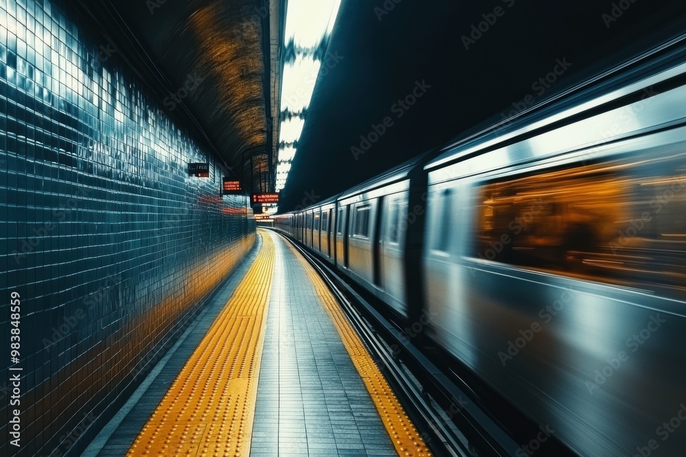 Subway Speed Through Darkness Subway Speed Through Darkness