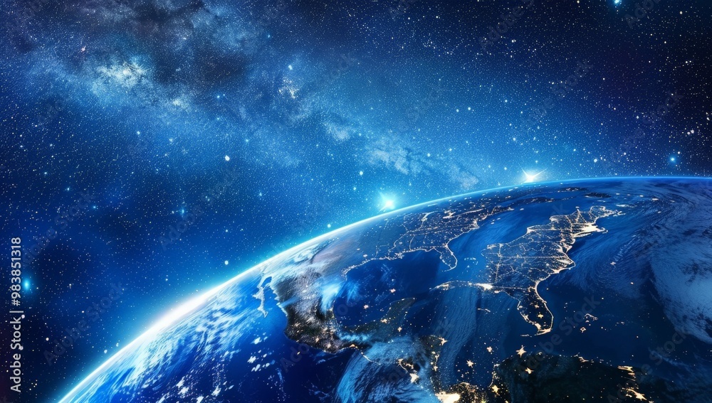 Fototapeta premium Earth From Space