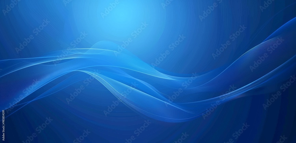 Abstract Blue Wavy Background Abstract Blue Wavy Background