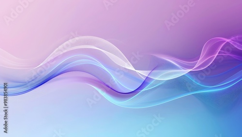 Abstract Waves of Color