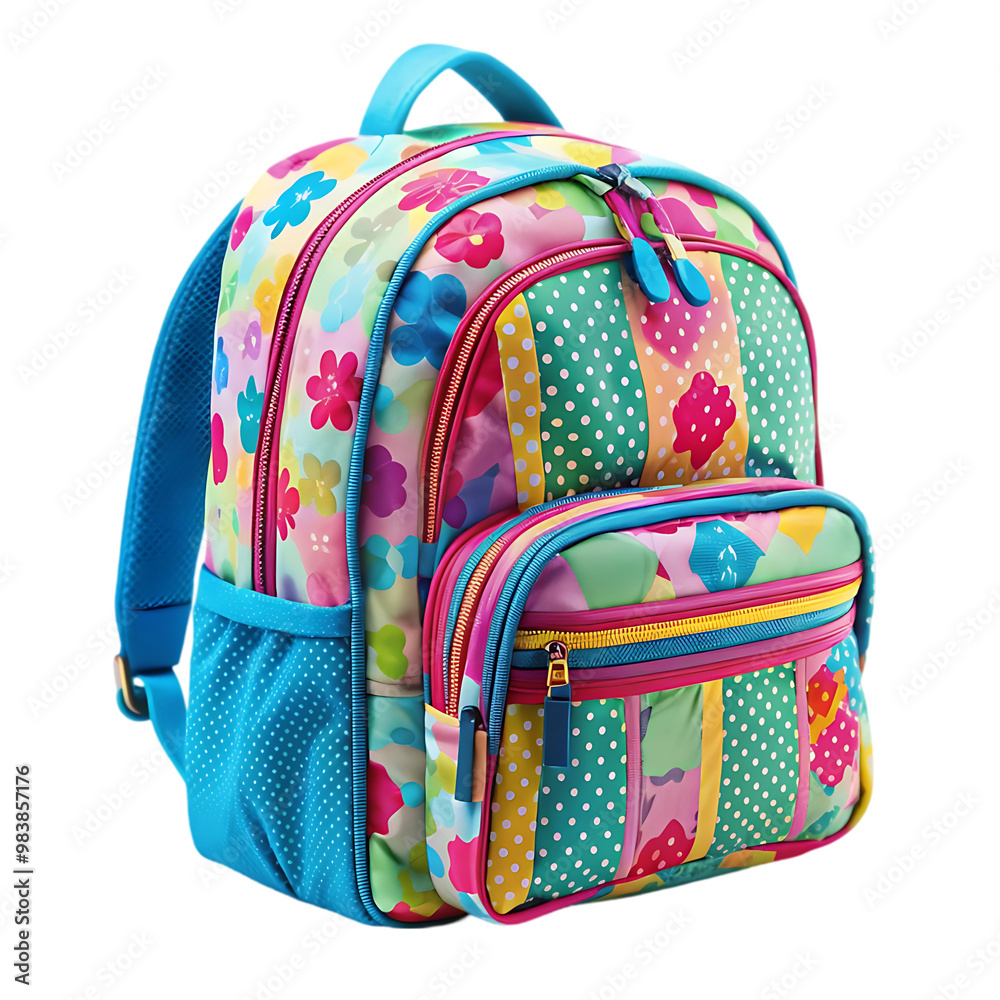 Colorful school backpack Colorful school backpack