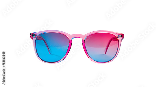 Sunglasses isolated on transparent background. photo