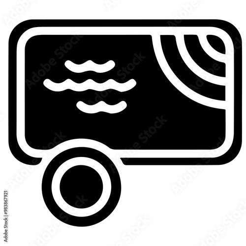 Swimming Pool vector illustration icon. EPS 10