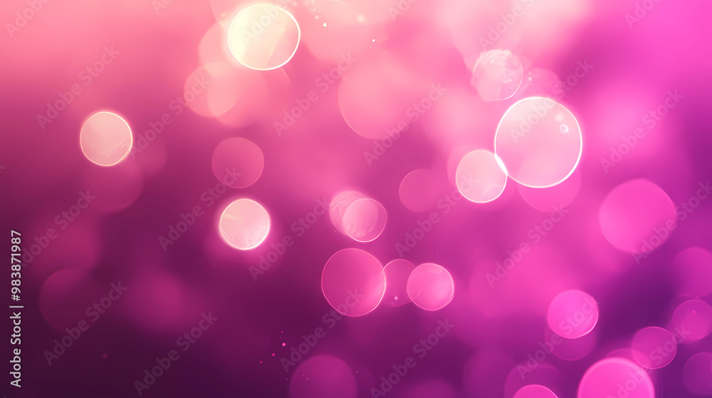 Bokeh shiny Background for card design, wallpaper or banner, generated ai Bokeh shiny Background for card design, wallpaper or banner, generated ai
